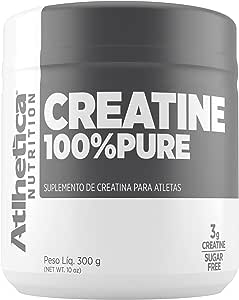 Creatina 100% Pure Pro Series, Atlhetica Nutrition, Natural, 300 g