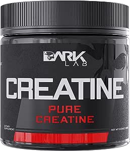 Creatina Pura 100% Monohidratada 300g Dark Lab | Serve 100 Doses | Mais Alto Grau de Pureza