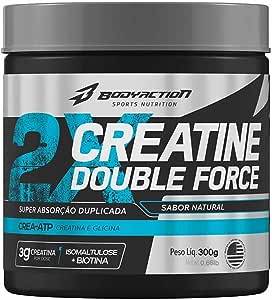 Creatine Double Force - 300G Natural, Body Action