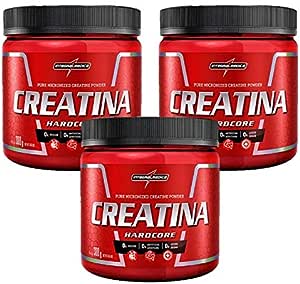 Kit 3x Creatina monohidratada 300g Integralmedica