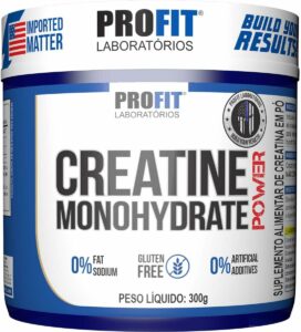 PROFIT LABORATÓRIO Creatina Monohydrate Power 300g Sem Sabor -, multi-colored, Tamanho único